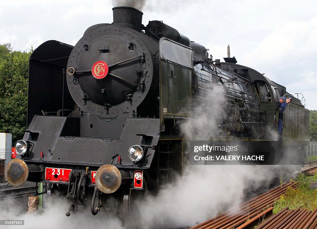 L'unique locomotive a vapeur encore en a