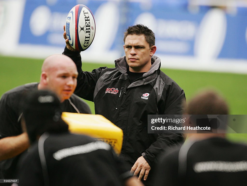 Rod Kafer the Saracens Head Coach
