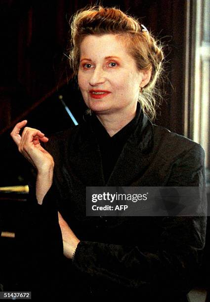 Austrian writer Elfriede Jelinek is pictured in 1997 in Vienna. One of the Austria's most controversial writers and poets, Elfriede Jelinek, became...