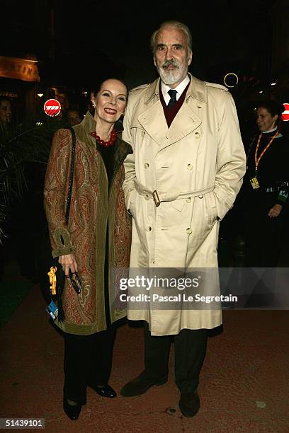 Actor and Jury member Hugo Speer and his girlfriend attend the opening ceremony of the 15th Dinard Festival Of British Film October 7, 2004 in...