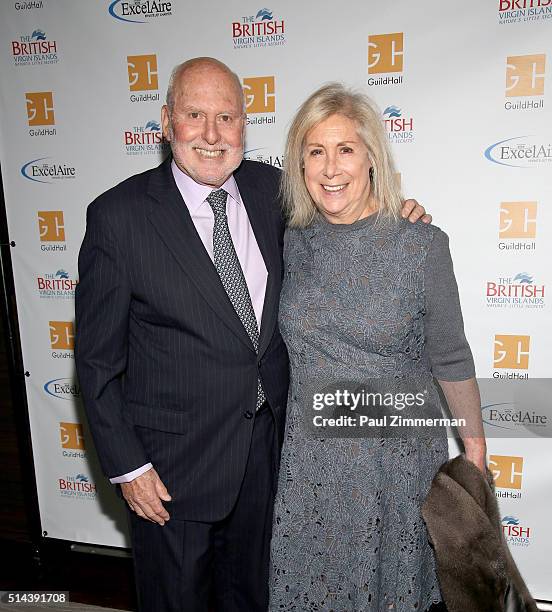 Founder of New Line Cinema Michael Lynne and Ninah Lynne attend the Guild Hall Of East Hampton: Academy Of The Arts Lifetime Achievement Awards 2016...