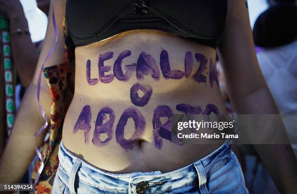 Activists In Brazil March For Women's Rights On International Women's Day Activists In Brazil March For Women's Rights On International Women's Day