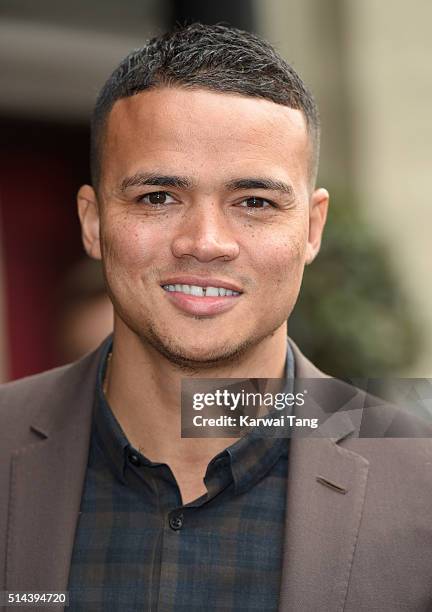 Jermaine Jenas attends the TRIC Awards 2016 at Grosvenor House Hotel at The Grosvenor House Hotel on March 8, 2016 in London, England.