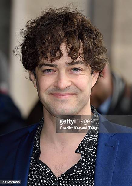 Lee Mead attends the TRIC Awards 2016 at Grosvenor House Hotel at The Grosvenor House Hotel on March 8, 2016 in London, England.