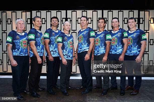Previous winning New South Wales State of Origin captains Steve Mortimer, Wayne Pearce, Laurie Daley, Geoff Toovey, Brad Fittler, Danny Buderus,...