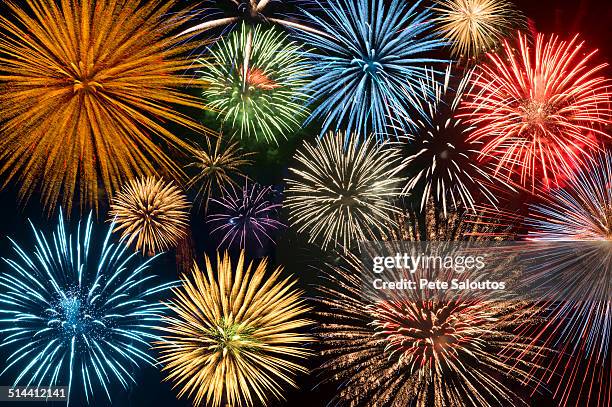Happy Independence Day Fireworks Photos and Premium High Res Pictures ...