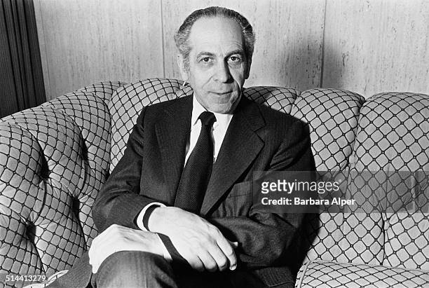 Hungarian psychiatrist and academic, Thomas Szasz , Boston, USA, 10th April 1978.