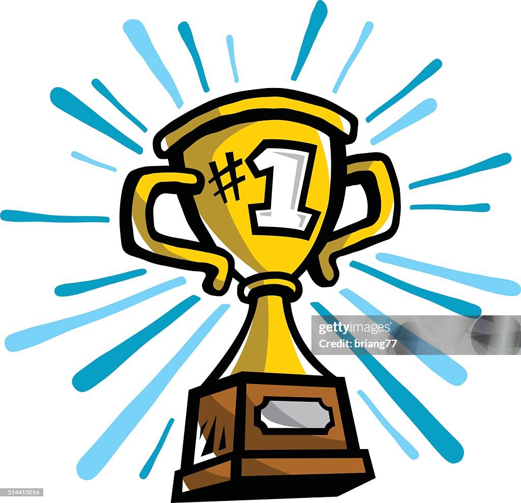 Tophy Vector Trophy Vector Illustration High-Res Vector Graphic - Getty Images