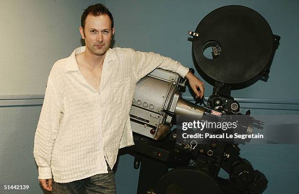 Actor David Conolly poses during a photocall on the second day of the 15th Dinard Festival Of British Film on October 8, 2004 in Dinard, France....