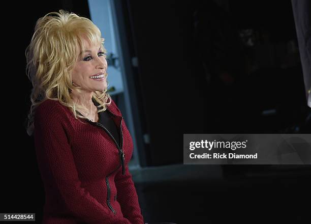 Dolly Parton press day. Dolly talking about her 2016 North American tour Dolly's largest tour in 25 years, Performing in over 60 cities also her New...