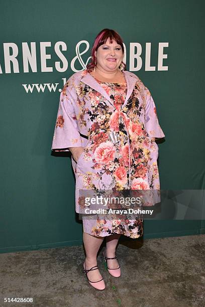 Cassandra Clare attends her book signing for "Lady Midnight" at Barnes & Noble at The Grove on March 8, 2016 in Los Angeles, California.