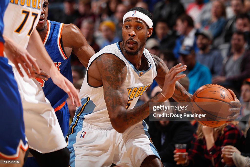 New York Knicks v Denver Nuggets