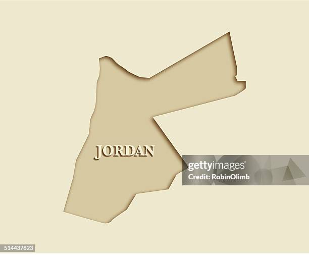 Jordan. Map Frame Jordan Map High-Res Vector Graphic - Getty Images