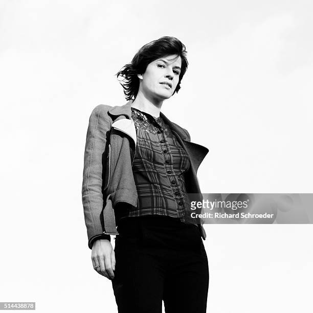 Irene Jacob is photographed for Self Assignment on January 4, 2016 in Paris, France.