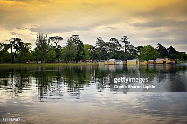 golden autumn sunset on lake - 1956 2013 stock pictures, royalty-free photos & images