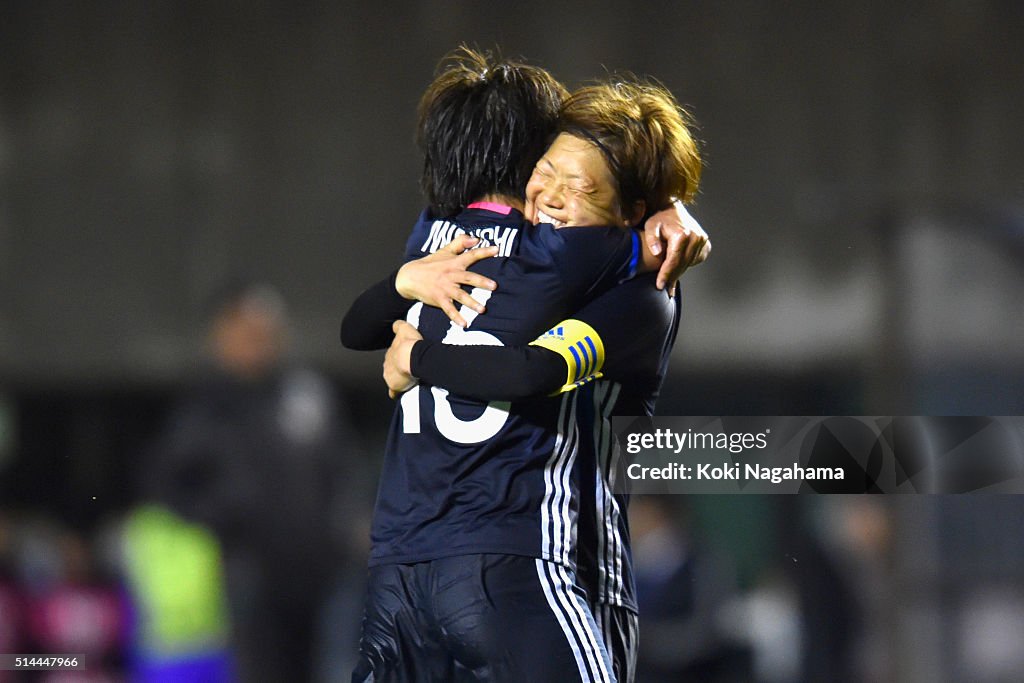 Japan v North Korea - AFC Women's Olympic Final Qualification Round