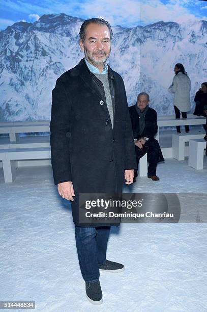 Remo Ruffini attends the Moncler Gamme Rouge show as part of the Paris Fashion Week Womenswear Fall/Winter 2016/2017 on March 9, 2016 in Paris,...