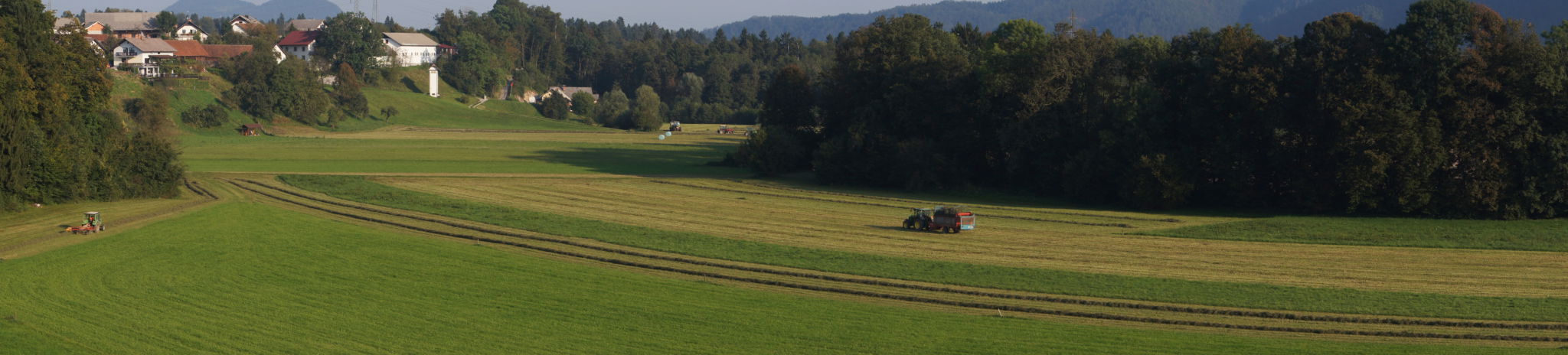 John Deere forage harvester