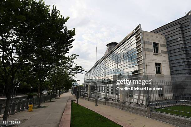 Ottawa, Canada - June 15 - The United States Embassy. US Embassy Stock photography of buildings and institutions in Ottawa for future story use.