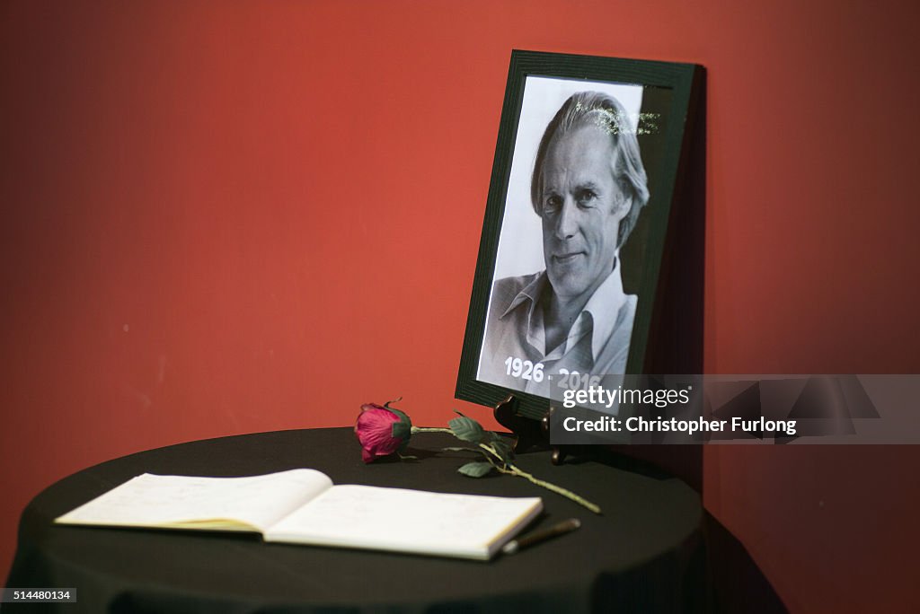 Book Of Condolence Opens For Legendary Music Producer George Martin