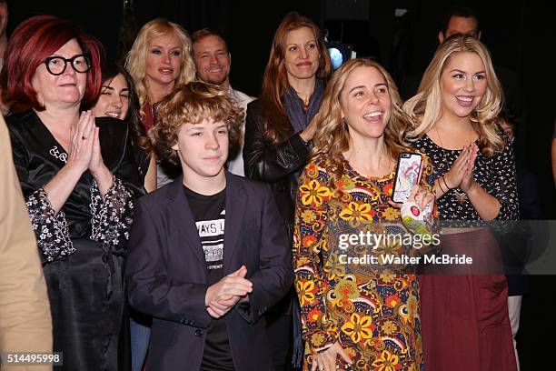 Faith Prince, Baylee Littrell, Rachel York, Kerry Butler and Maggie McDowell during the Broadway Opening Night Actors' Equity Gypsy Robe Ceremony...