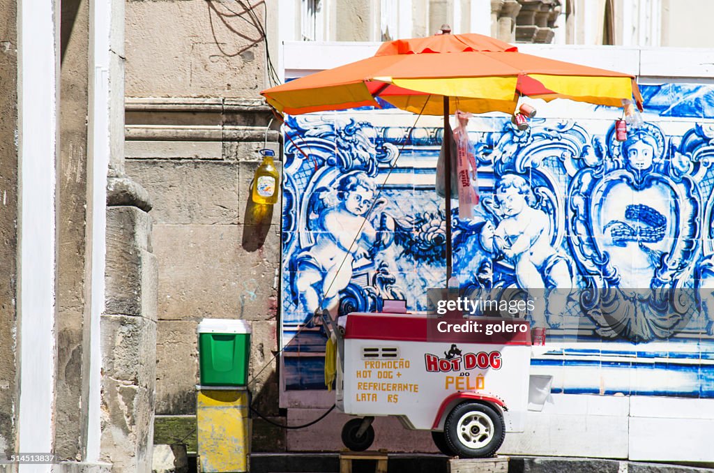 Brazilian mobil hotdog stall