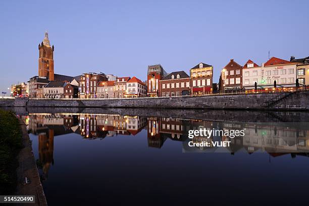 roerkade in roermond - roermond stock pictures, royalty-free photos & images