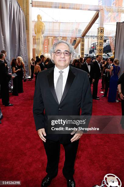 Fox Searchlight Co-President Steve Gilula attends the 88th Annual Academy Awards at Hollywood & Highland Center on February 28, 2016 in Hollywood,...