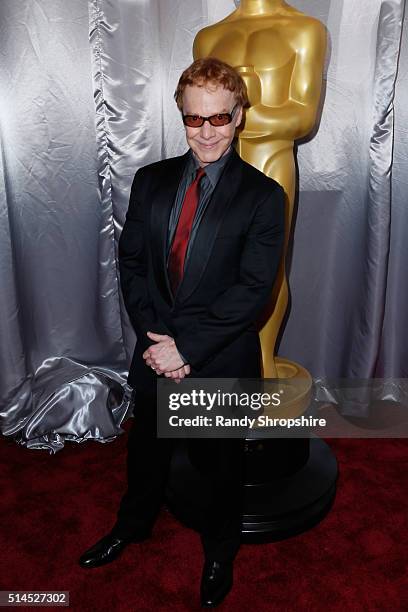 Composer Danny Elfman attends the 88th Annual Academy Awards at Hollywood & Highland Center on February 28, 2016 in Hollywood, California.