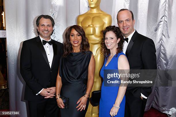 Scott Power, president of ABC Entertainment Group Channing Dungey, co-chair of Imagine Films Karen Sherwood and president, Disney-ABC Television...