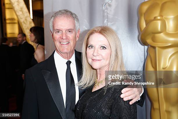 Co-President, The Gersh Agency, David Gersh and Susan Gersh attend the 88th Annual Academy Awards at Hollywood & Highland Center on February 28, 2016...