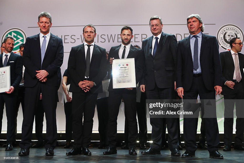 Coaching Award Ceremony & Closing Event UEFA Pro Coaching Course 2015/2016