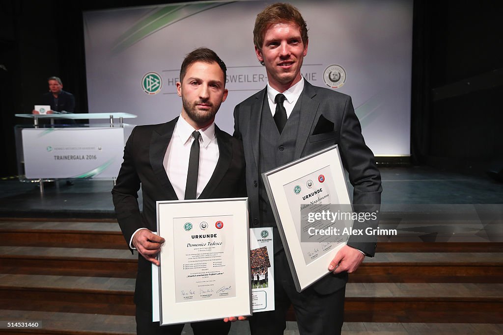 Coaching Award Ceremony & Closing Event UEFA Pro Coaching Course 2015/2016