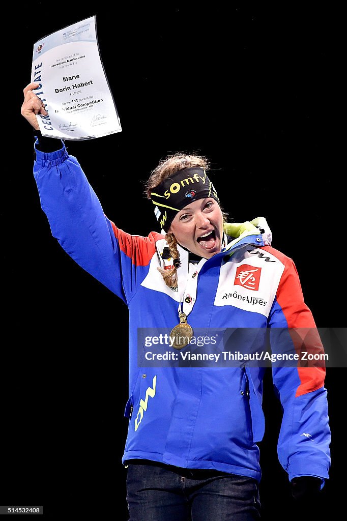 IBU Biathlon World Championships - Women's Individual