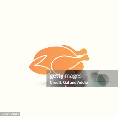 Grilled chicken icon Grilled chicken icon