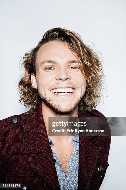 Ashton Irwin of Australian rock band 5 Seconds of Summer is photographed for Billboard Magazine on September 1, 2015 in New York City. PUBLISHED...