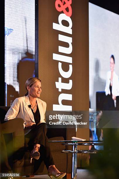 Chef Cat Cora attends the 31st annual Nightclub & Bar Convention and Trade Show on March 8, 2016 in Las Vegas, Nevada.