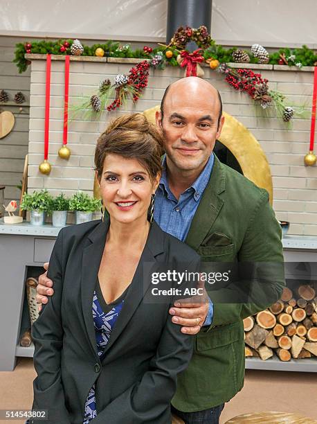 It's a delicious addition to television this holiday season when "The Great Holiday Baking Show" premieres on Walt Disney Television via Getty...