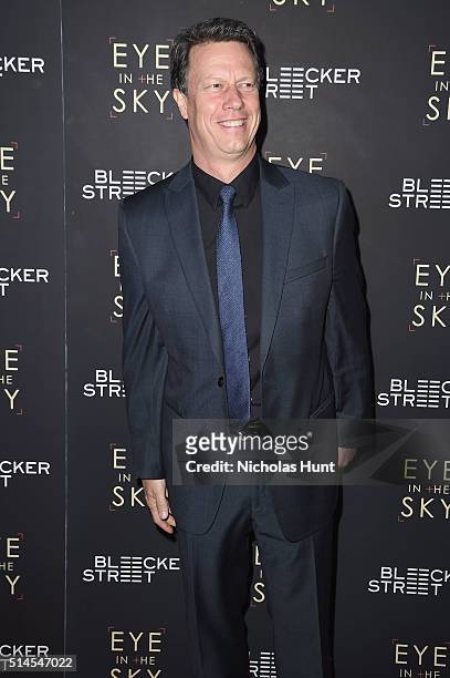Filmmaker Gavin Hood attends the "Eye In The Sky" New York Premiere at AMC Loews Lincoln Square 13 theater on March 9, 2016 in New York City.