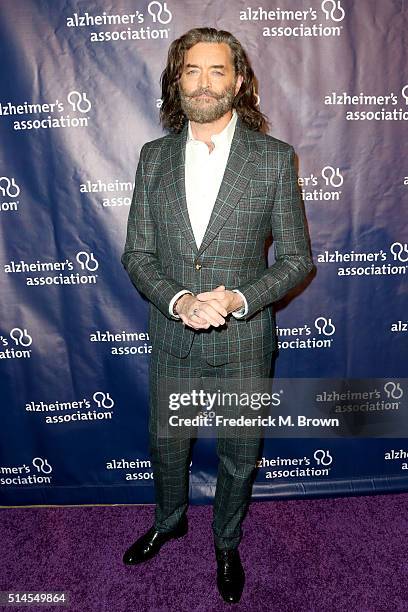 Actor Timothy Omundson attends the 24th and final "A Night at Sardi's" to benefit the Alzheimer's Association at The Beverly Hilton Hotel on March 9,...
