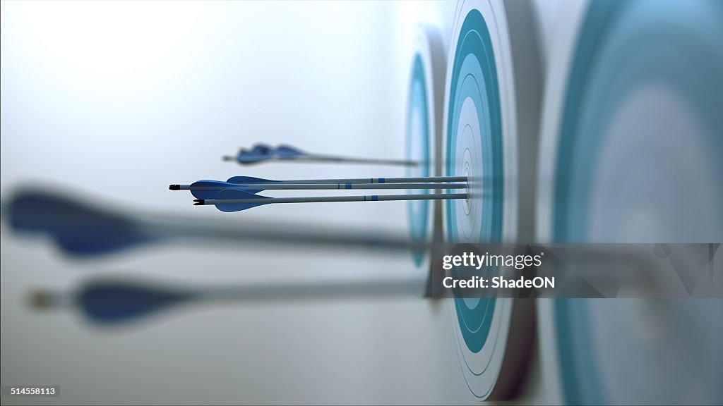 Arrows hit target.