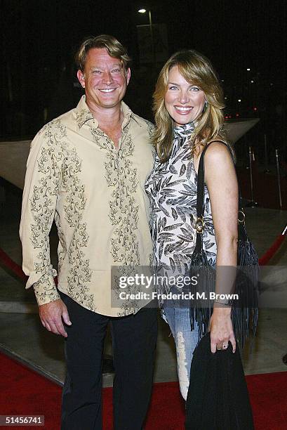 Actor Christopher Rich and his wife Ava attend the "Genius: A Night For Ray Charles" taping at the Staples Center on October 8, 2004 in Los Angeles,...