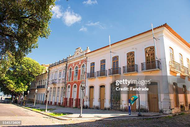 city of sao luis maranhao brazil - sao luis fotografías e imágenes de stock