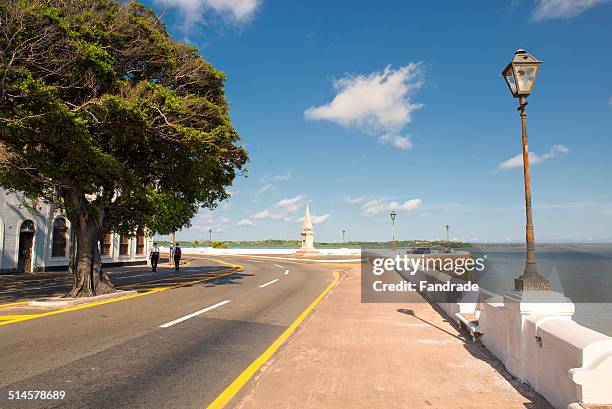 view of the bay of st. mark in são luis brazil - sao luis stock-fotos und bilder