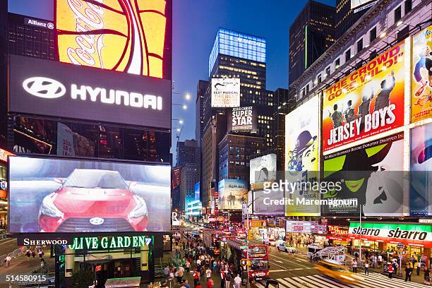 times square, seventh avenue - times square manhattan stock pictures, royalty-free photos & images
