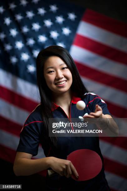 Lily Zhang Table Tennis Player StockFotos und Bilder Getty Images