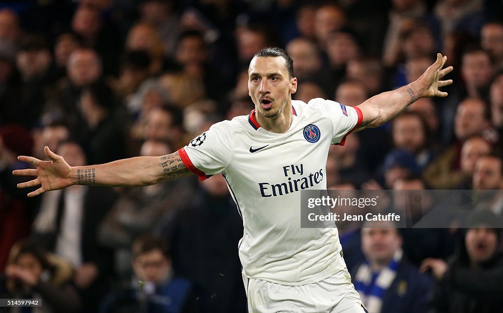 Chelsea FC v Paris Saint-Germain - UEFA Champons League