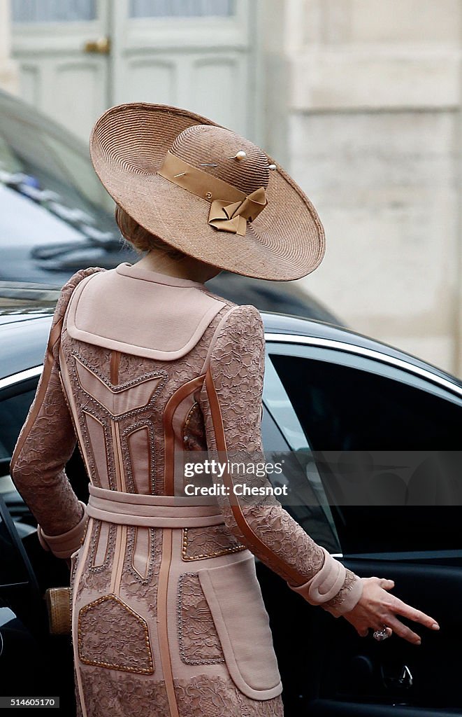 King Willem-Alexander of the Netherlands and Queen Maxima on Official Two days State Visit in Paris  : Day One