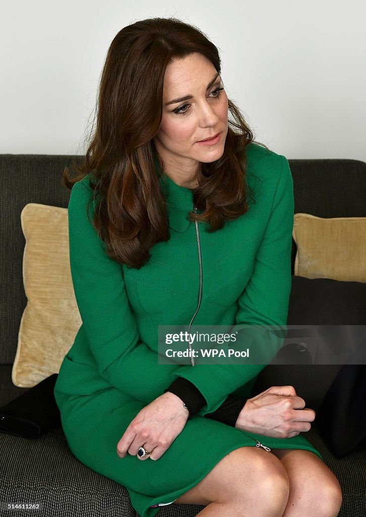 The Duke And Duchess Of Cambridge Visit Organisations Working To Prevent Suicide