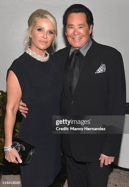 Kathleen McCrone Newton and Wayne Newton attends Destination Fashion 2016 to benefit The Buoniconti Fund to Cure Paralysis, the fundraising arm of...